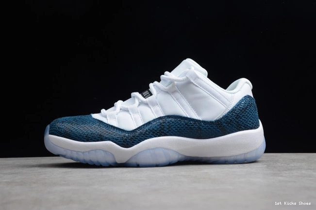 1st Kicks Shoes Air Blue Navy 11 Low Jordan CD6846-102 Snakeskin 0703